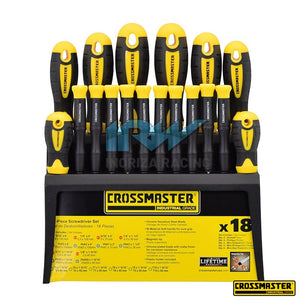 Set De Destornilladores Crossmaster 18 Piezas