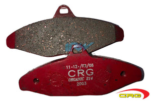 Rear brake pads