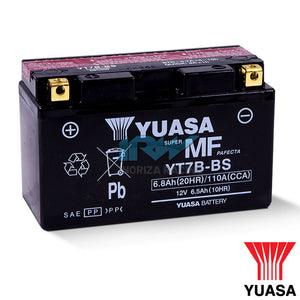 YUASA KARTING BATTERY YT7B-BS 12V 6.5Ah